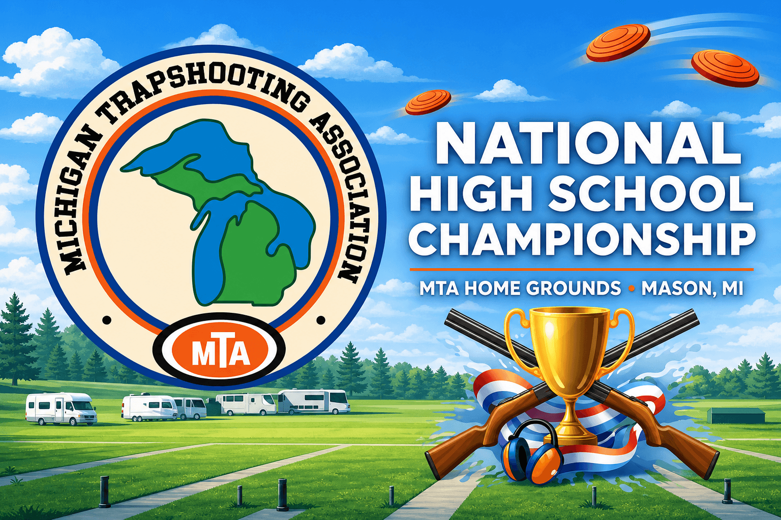 National High School Championship event banner
